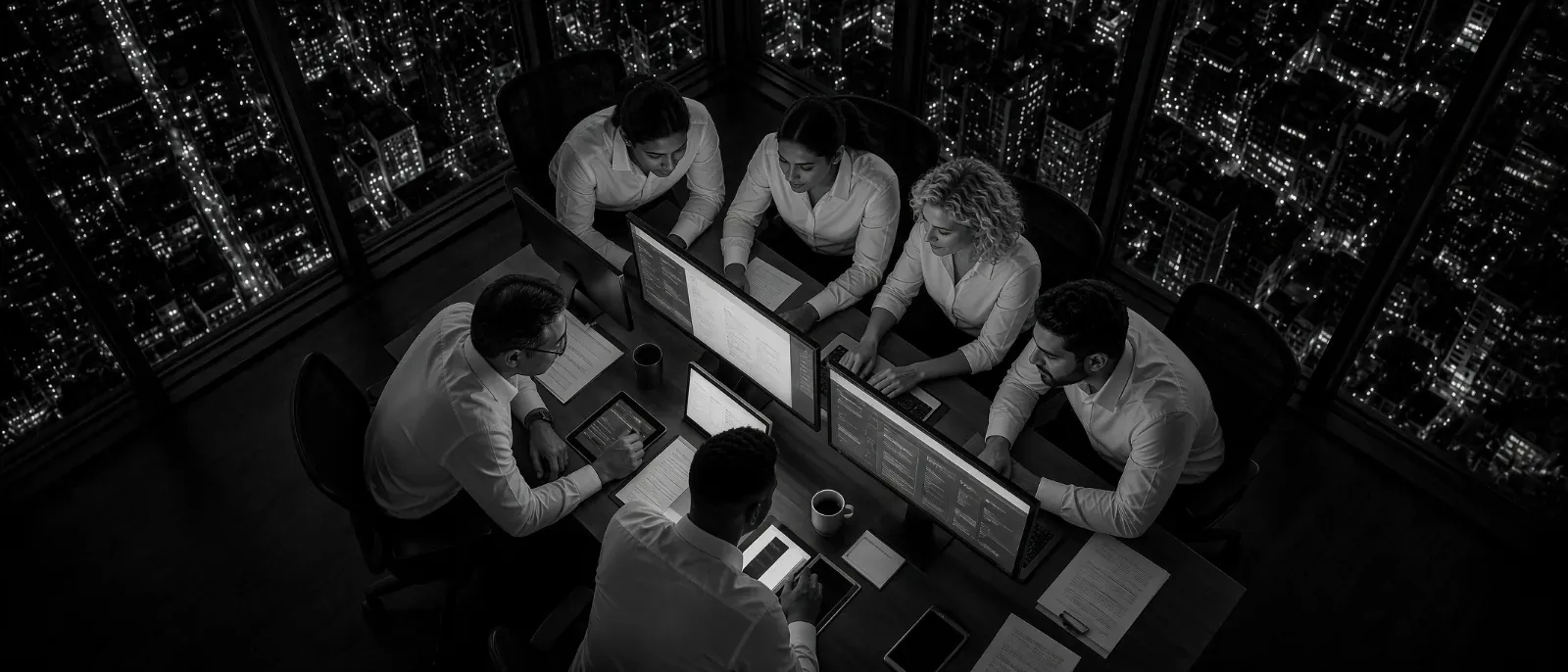 Cubetech team collaborating