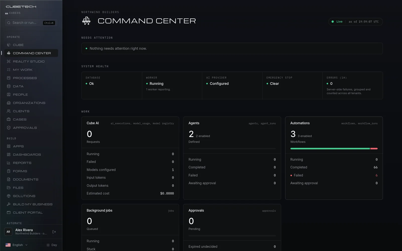 CubeOS Command Center