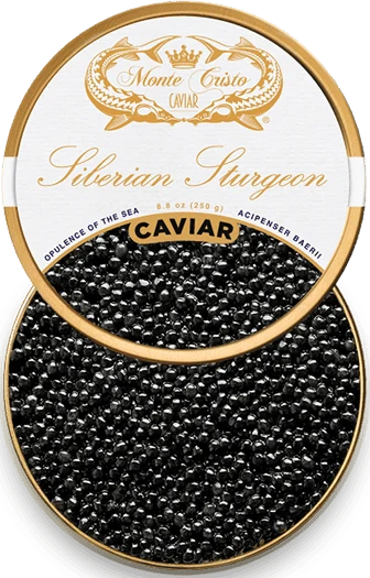 Monte Cristo Caviar brand book page 1