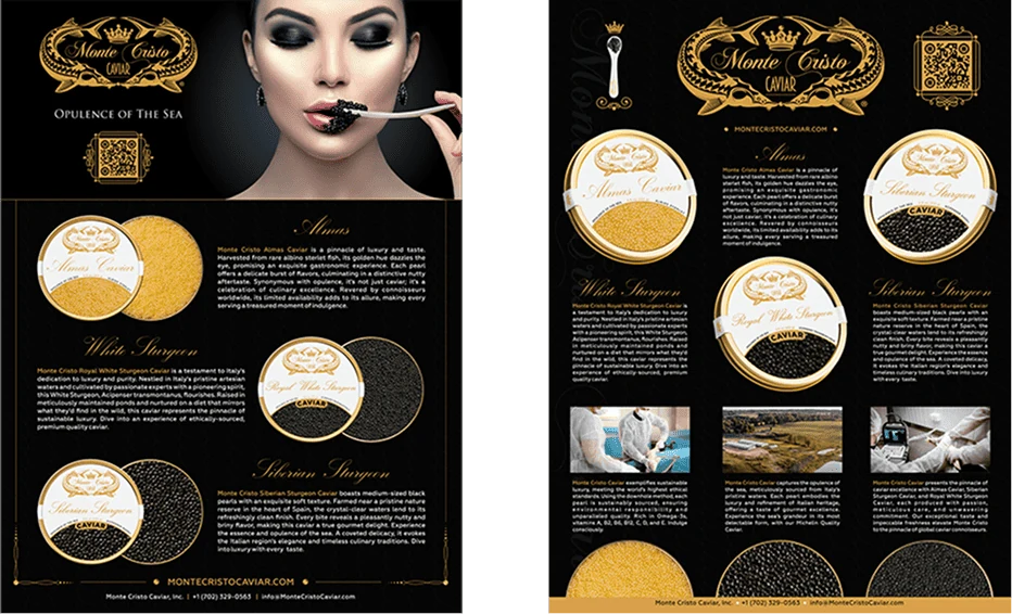 Brochure spread