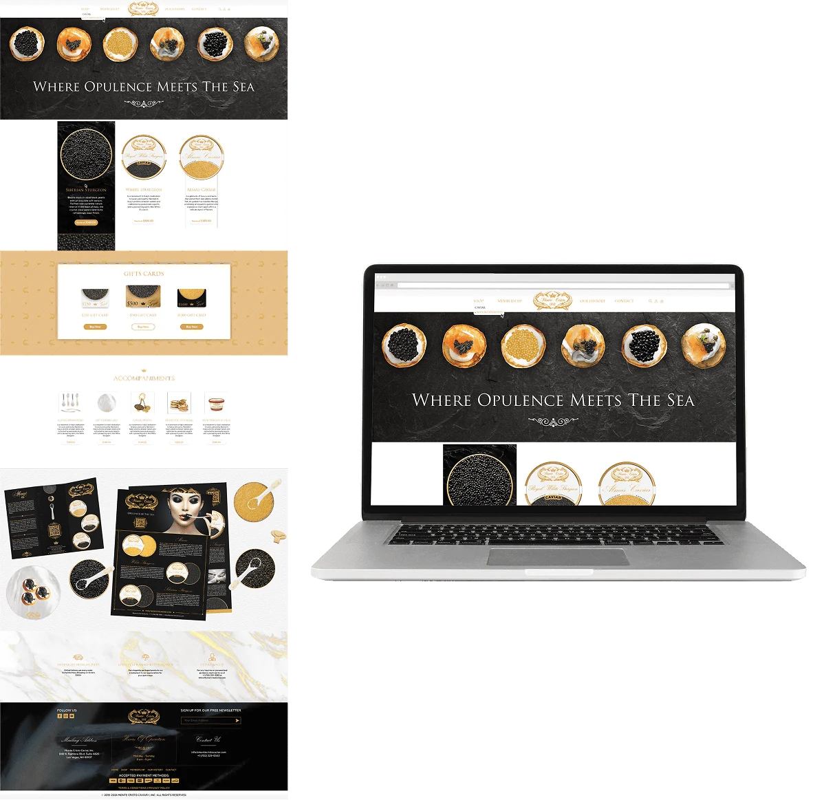 Website mockups