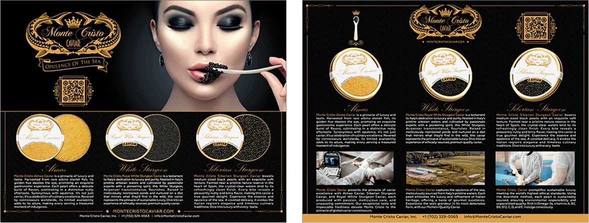 Brochure spread