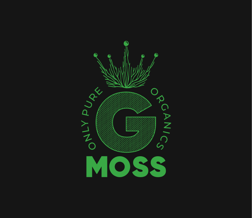 G Moss logo, green