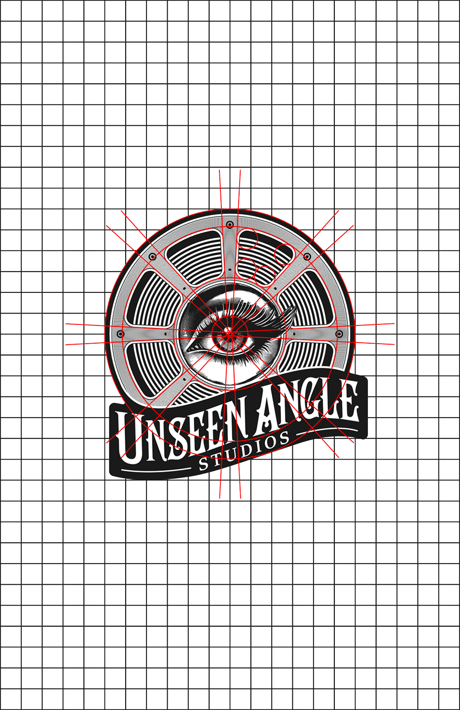 Unseen Angle logo construction