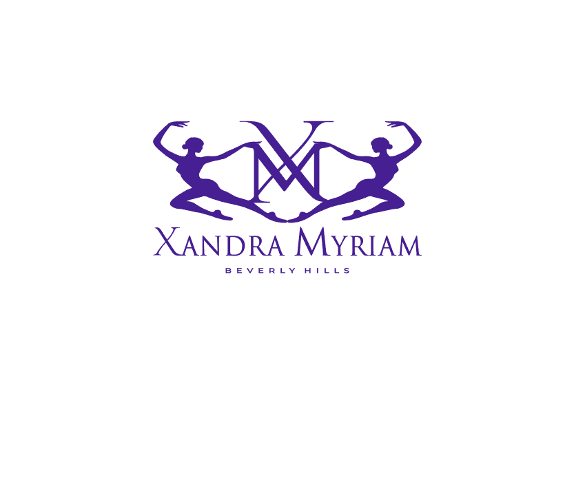 Logo on light, purple